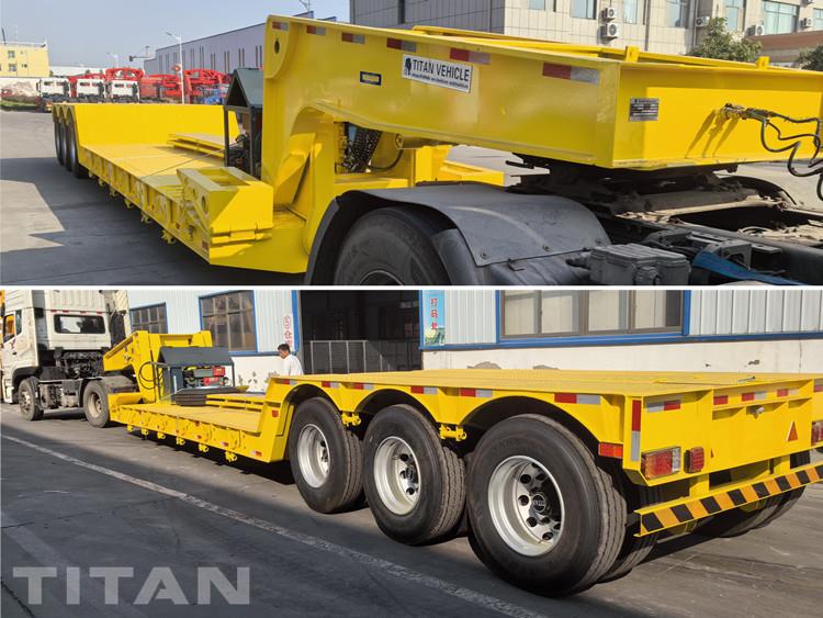 Tri Axle Lowboy Trailer for Sale in Guyana