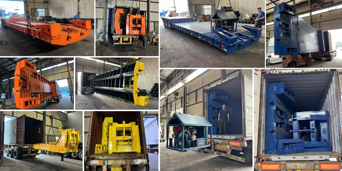 Shipping Package Services of Removable Gooseneck RGN Trailer