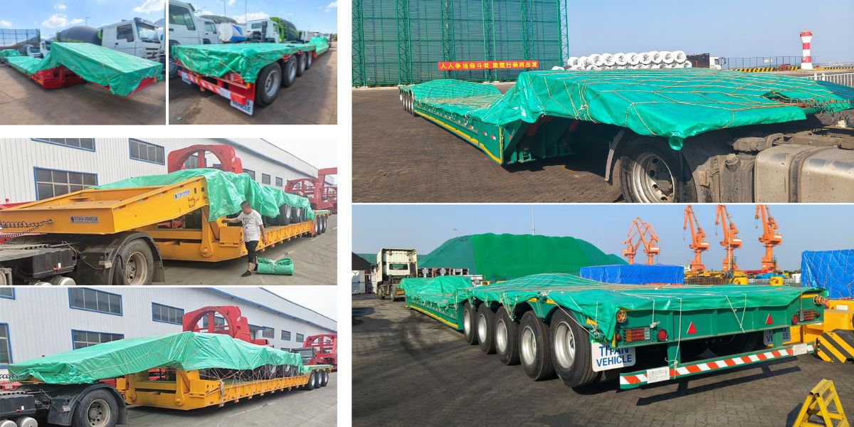 Shipping Package Services of Removable Gooseneck RGN Trailer