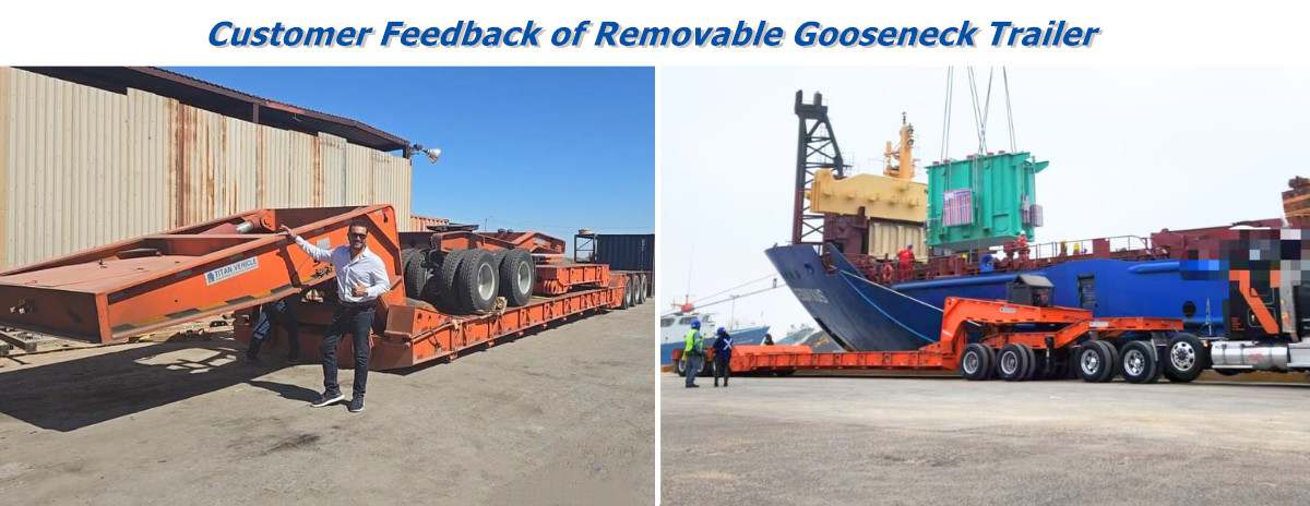 Removable Gooseneck Trailer for Sale in Nigeria