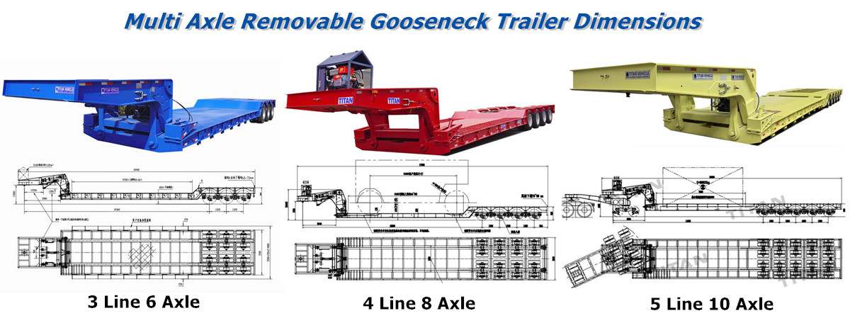 Removable Gooseneck Trailer for Sale in Nigeria