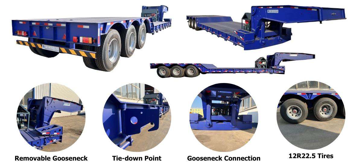 Removable Gooseneck Trailer for Sale in Nigeria