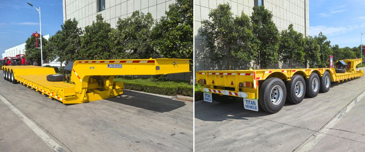 Different Types of Detachable Gooseneck Trailer for Sale in Guam