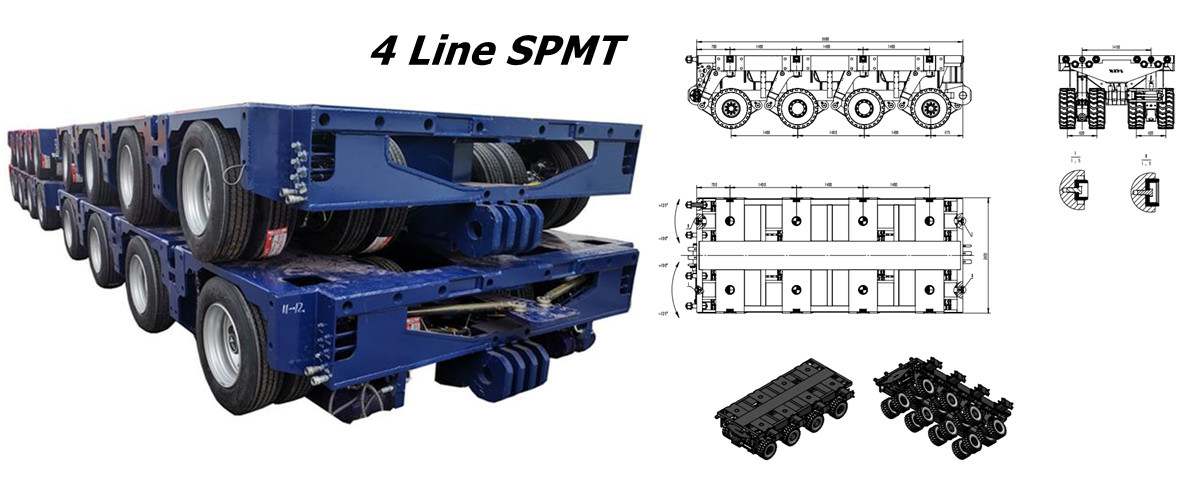 Multi Axle Heavy Hual Trailers for Sale