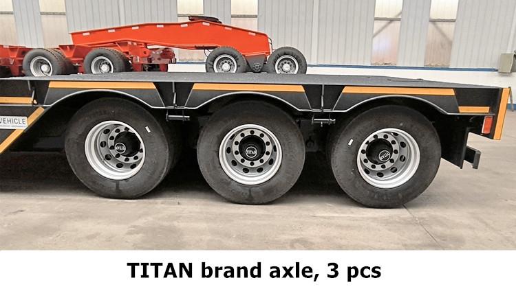 3 Axle RGN Removable Gooseneck Trailer for Sale in Guyana