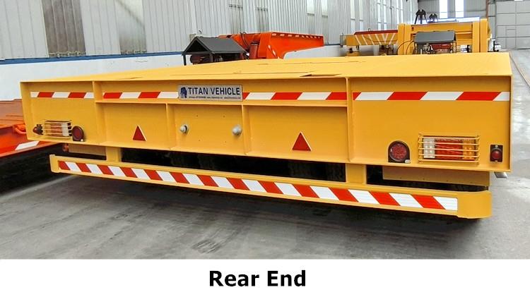 2 Line 4 Axle Detach Lowboy Gooseneck Trailer for Sale in Guinea