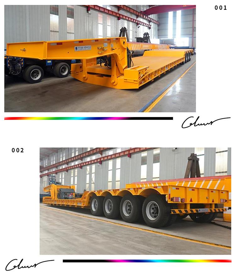 2024 New 4 Axle RGN Trailer for Sale Near Me in Nigeria