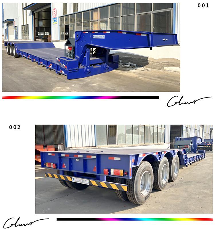 3 Axle Detachable Gooseneck Trailer for Sale in Ghana