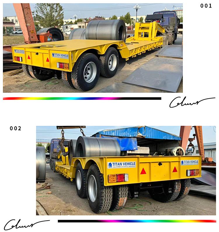 New 2 Axle 55 Ton Lowboy Trailer for Sale in Mexico