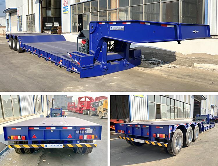 3 Axle Lowboy Semi Trailer for Sale in Nigeria