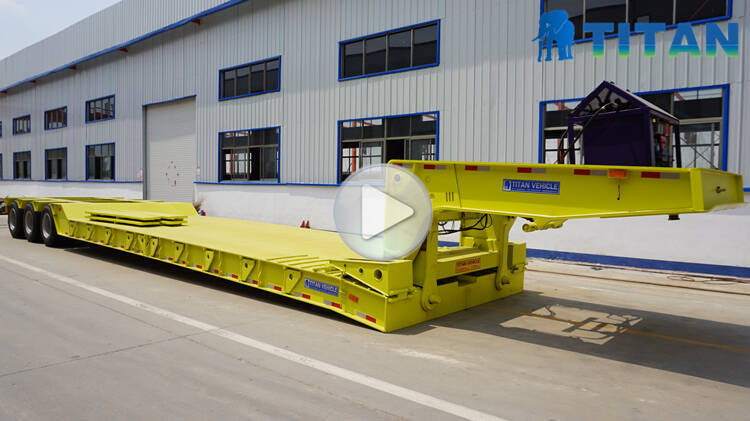 120 Ton Detachable Neck Gooseneck Trailer for Sale in the Philippines