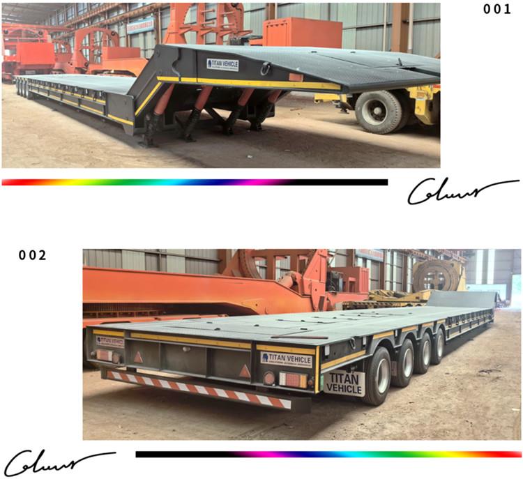 XL Hydraulic Folding Gooseneck Lowbed Trailer Price