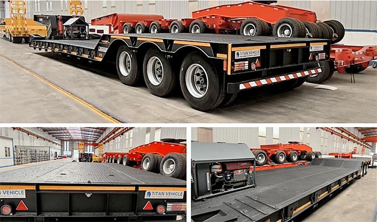 3 Axle 55 Ton RGN Gooseneck Trailer for Sale in Dominican