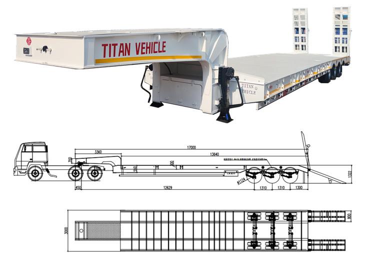 3 Axle Semi Lowbed Trailer Price in Nigeria