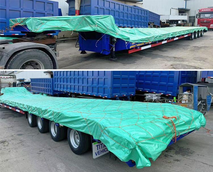 4 Axle 100T Lowbed for Sale in Papua New Guinea