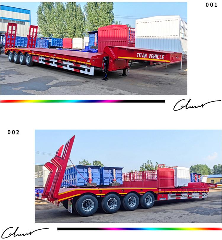 4 Axle Low Loader Trailer for Sale in Guinea