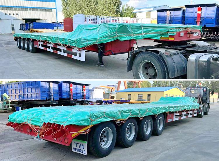 4 Axle Low Loader Trailer for Sale in Guinea