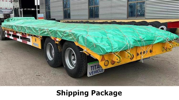 2 Axle Low Loader Trailer Price in Mali