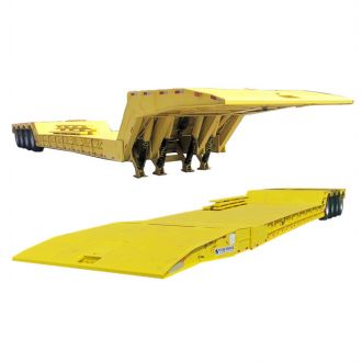 Folding Gooseneck Down Trailer