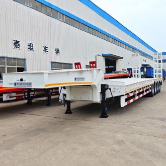 40 Ft Semi Low Bed Trailer