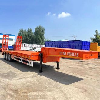 Tri Axle Drop Deck Trailer