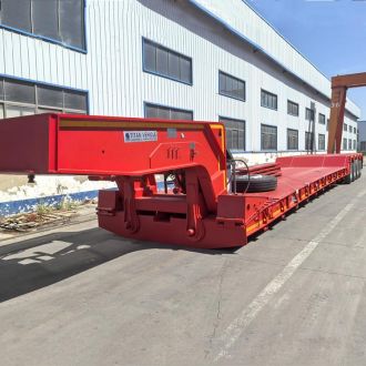 100T 4 Axle Removable Gooseneck